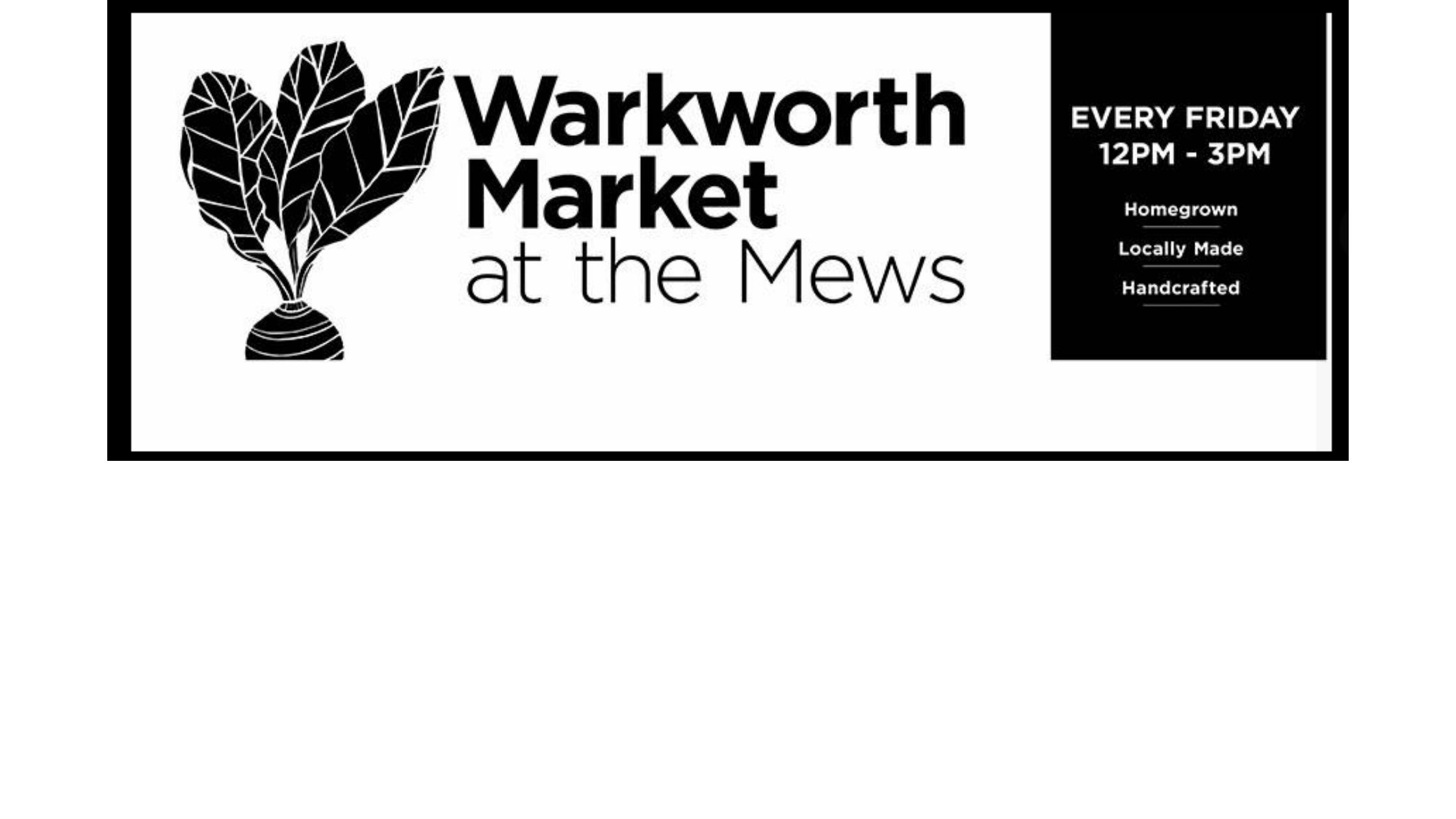 Warkworth Market at the Mews