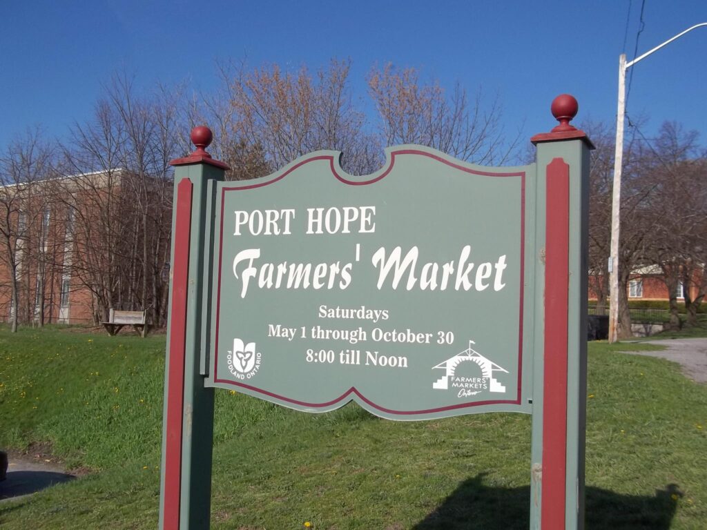 port hope famers market